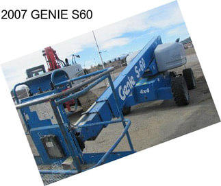 2007 GENIE S60