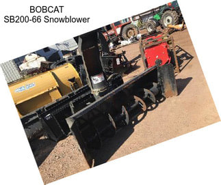 BOBCAT SB200-66 Snowblower