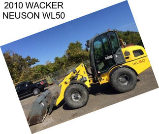 2010 WACKER NEUSON WL50