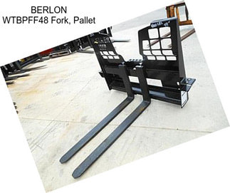 BERLON WTBPFF48 Fork, Pallet