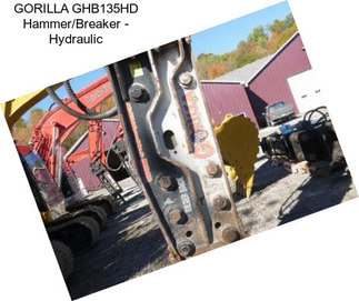 GORILLA GHB135HD Hammer/Breaker - Hydraulic