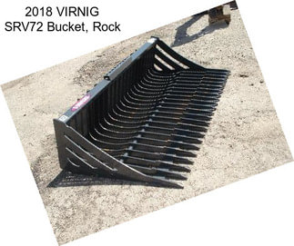 2018 VIRNIG SRV72 Bucket, Rock