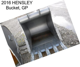 2016 HENSLEY Bucket, GP