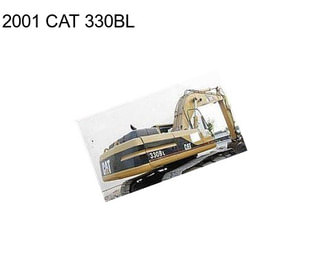 2001 CAT 330BL