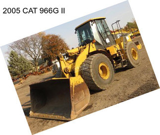 2005 CAT 966G II