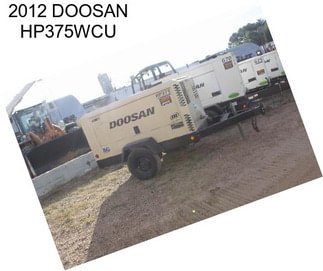 2012 DOOSAN HP375WCU