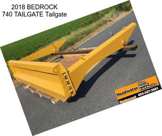 2018 BEDROCK 740 TAILGATE Tailgate