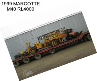 1999 MARCOTTE M40 RL4000