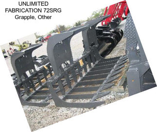 UNLIMITED FABRICATION 72SRG Grapple, Other