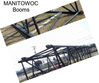 MANITOWOC Booms