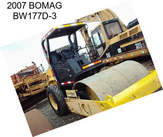 2007 BOMAG BW177D-3