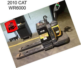 2010 CAT WR6000