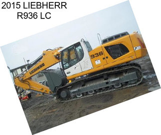 2015 LIEBHERR R936 LC