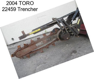 2004 TORO 22459 Trencher