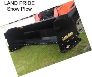 LAND PRIDE Snow Plow