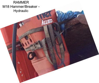 RAMMER M18 Hammer/Breaker - Hydraulic