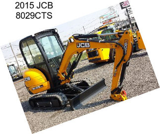 2015 JCB 8029CTS