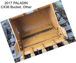 2017 PALADIN CX36 Bucket, Other