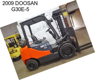 2009 DOOSAN G30E-5