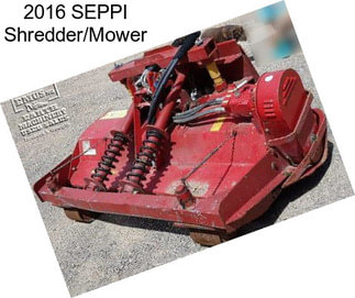 2016 SEPPI Shredder/Mower