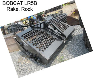 BOBCAT LR5B Rake, Rock