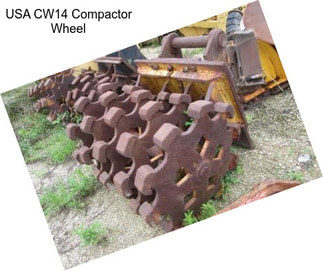 USA CW14 Compactor Wheel