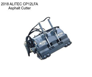 2018 ALITEC CP12LFA Asphalt Cutter