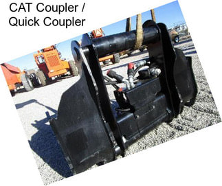 CAT Coupler / Quick Coupler