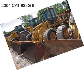 2004 CAT 938G II