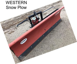 WESTERN Snow Plow