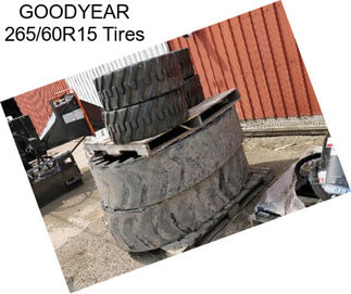 GOODYEAR 265/60R15 Tires