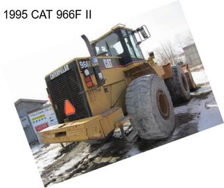1995 CAT 966F II