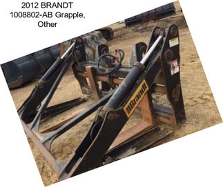 2012 BRANDT 1008802-AB Grapple, Other
