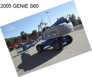 2005 GENIE S60