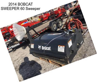 2014 BOBCAT SWEEPER 60 Sweeper