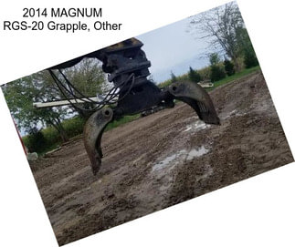 2014 MAGNUM RGS-20 Grapple, Other