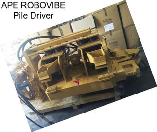 APE ROBOVIBE Pile Driver