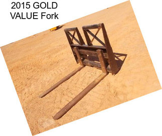 2015 GOLD VALUE Fork