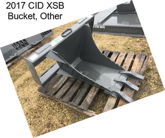 2017 CID XSB Bucket, Other