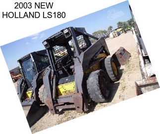 2003 NEW HOLLAND LS180