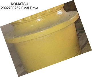 KOMATSU 2092700252 Final Drive