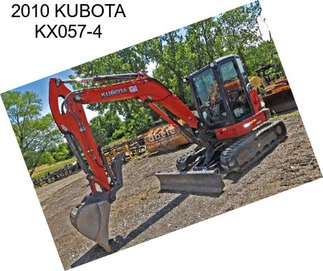 2010 KUBOTA KX057-4