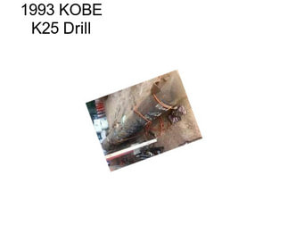 1993 KOBE K25 Drill