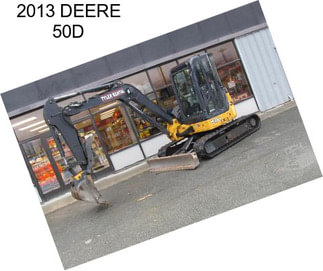 2013 DEERE 50D