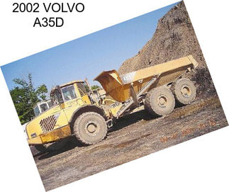 2002 VOLVO A35D