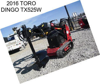 2016 TORO DINGO TX525W