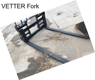 VETTER Fork