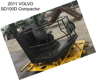 2011 VOLVO SD100D Compactor