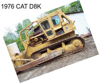 1976 CAT D8K