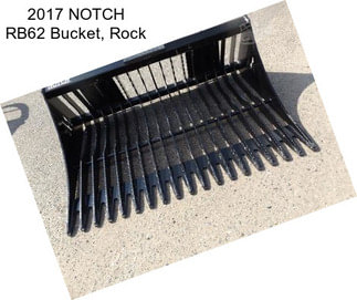 2017 NOTCH RB62 Bucket, Rock